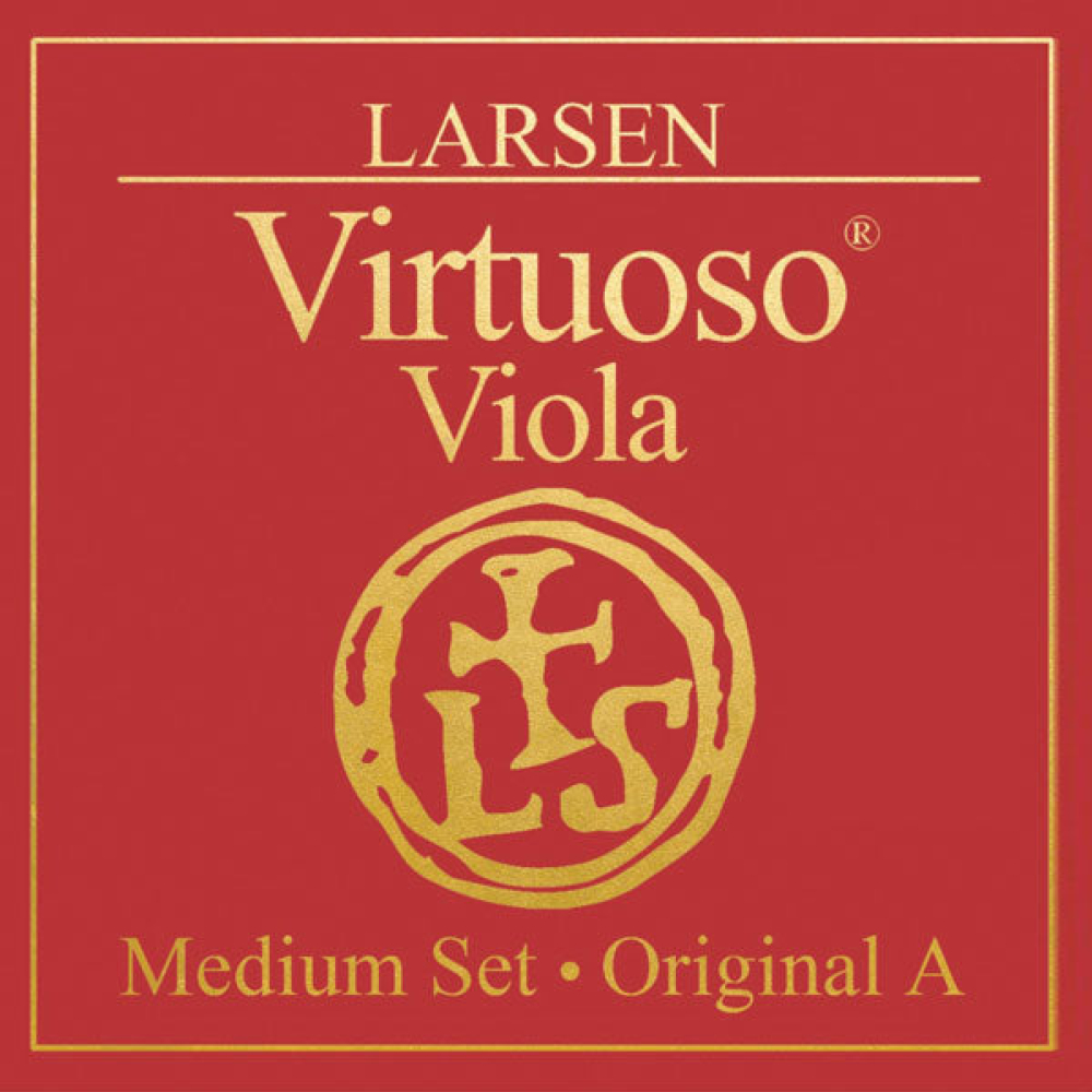 Larsen Virtuoso Viola Strings - 4/4 / Strong (Soloist) / Set (With Original A)